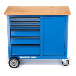 Gedore Rollwerkbank mit 6 Schubladen
