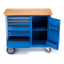 Gedore Rollwerkbank mit 6 Schubladen