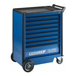 Gedore Werkzeugwagen mit 8 Schubladen (B 640 x T 400 mm)