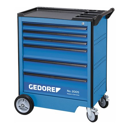 Gedore Werkzeugwagen mit 6 Schubladen (B 640 x T 400 mm)