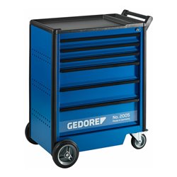 Gedore Werkzeugwagen mit 6 Schubladen (B 640 x T 400 mm)