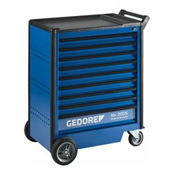 Gedore Werkzeugwagen mit 9 Schubladen (B 640 x T 400 mm)