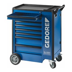 Gedore Werkzeugwagen mit 8 Schubladen, H 985 x B 775 x T 475 mm