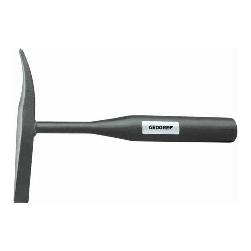 Gedore 77 ST-400 Schweißerpickhammer mit Stahlrohrstiel, 400 g