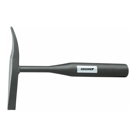 Gedore 77 ST-400 Schweißerpickhammer mit Stahlrohrstiel, 400 g