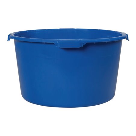 Mörtelkübel Inhalt 90l, blau mit verstärktem Boden