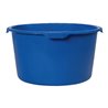 Mörtelkübel Inhalt 90l, blau mit verstärktem Boden