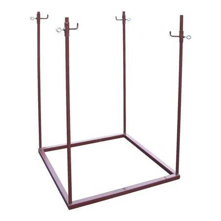 müba Big-Bag-Gestell L1010xB1010xH1400mm demontiert