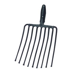 Idealspaten Steingabel Ideal 6 Zinken schwarz