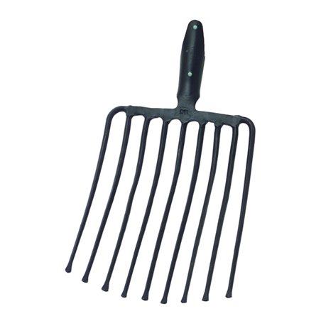 Idealspaten Steingabel Ideal 6 Zinken schwarz