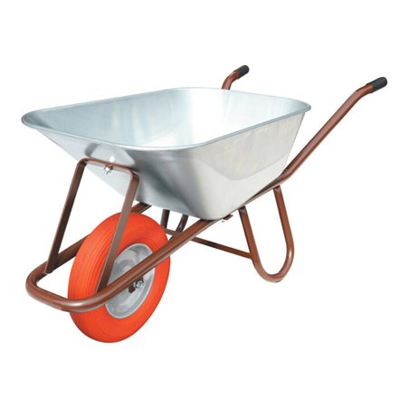 müba Tiefmuldenkarre Inhalt 90l Bereifung 400/100 mit Kugellager