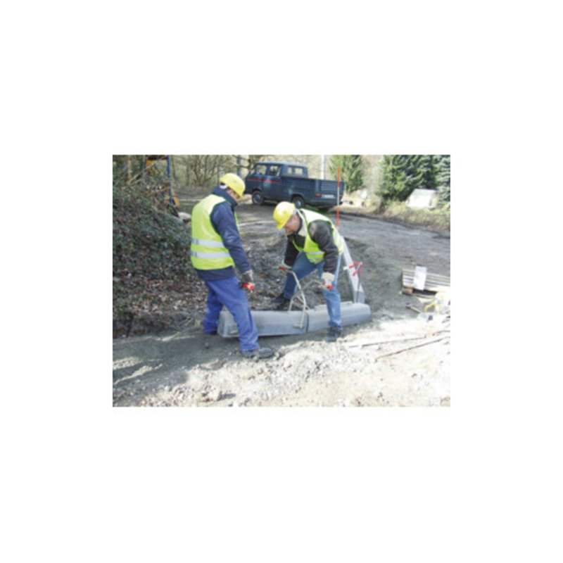 Bordsteinzange BZ Greifber.0-400mm Trgf.150kg Eigeng.4 kg,ZN PROBST