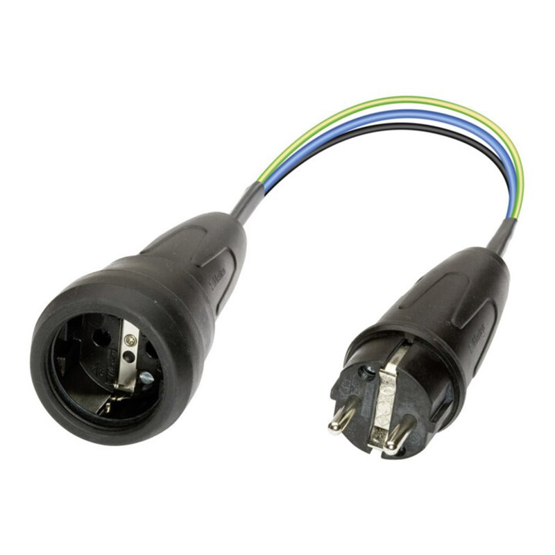 BENNING Messadapter f.1phasige Verbraucher Schutzkontaktstecker Schutzkontaktsteckdose