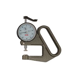 Dickenmessgerät J 50 0-10mm Abl. 0,01mm fl. 10cmm m. Kal. Käfer