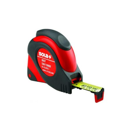 Sola Taschenrollbandmaß BigT L.5m B.19mm gelb