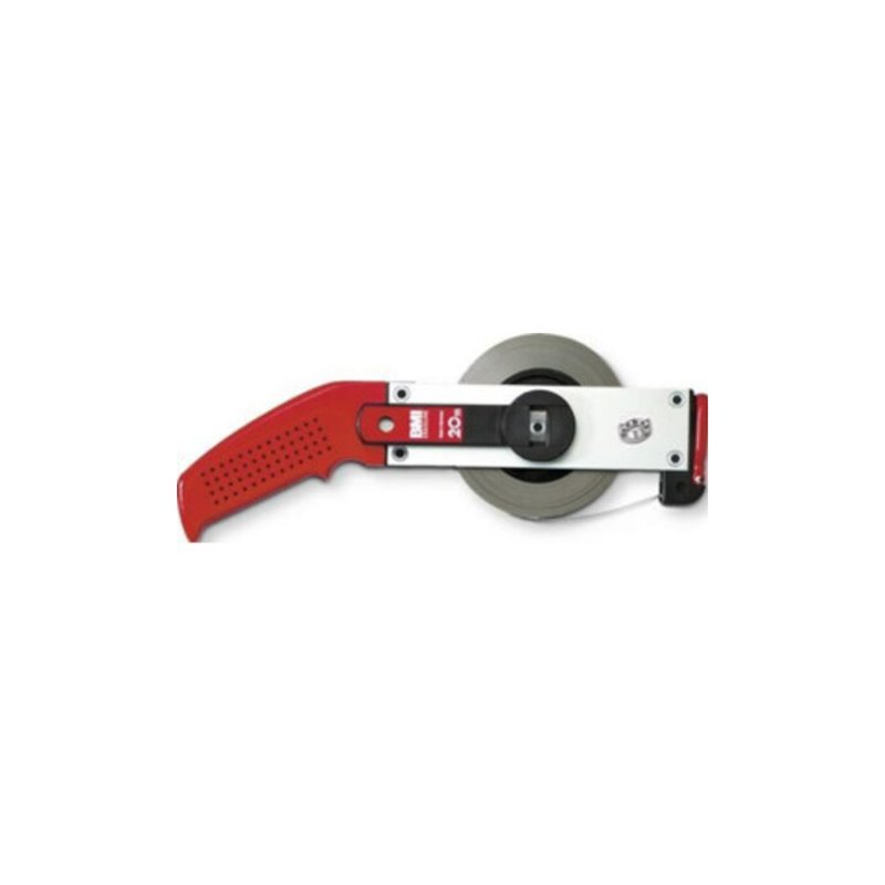 BMI Rahmenbandmaß ERGOLINE L.30m Band-B.13mm B mm/cm EG II Alu.weiß Stahlmaßband