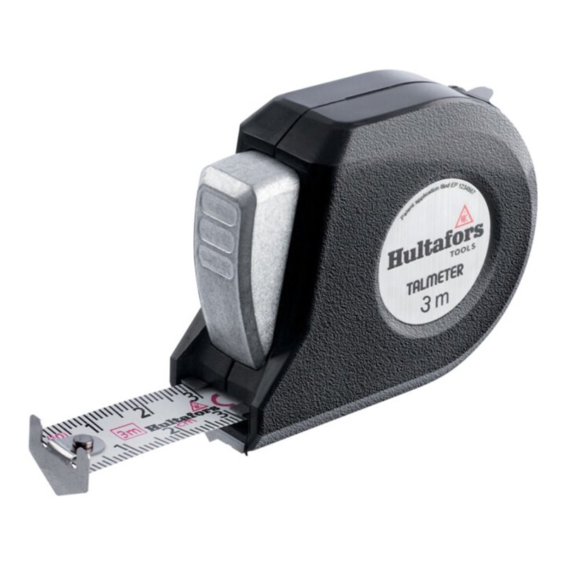 Hultafors Taschenrollbandmaß Talmeter L.3m Band-B.16mm mm/cm EG II ABS