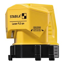 STABILA Bodenlinienlaser FLS 90 Reichweite 15 m mit Tasche, Zielplatte