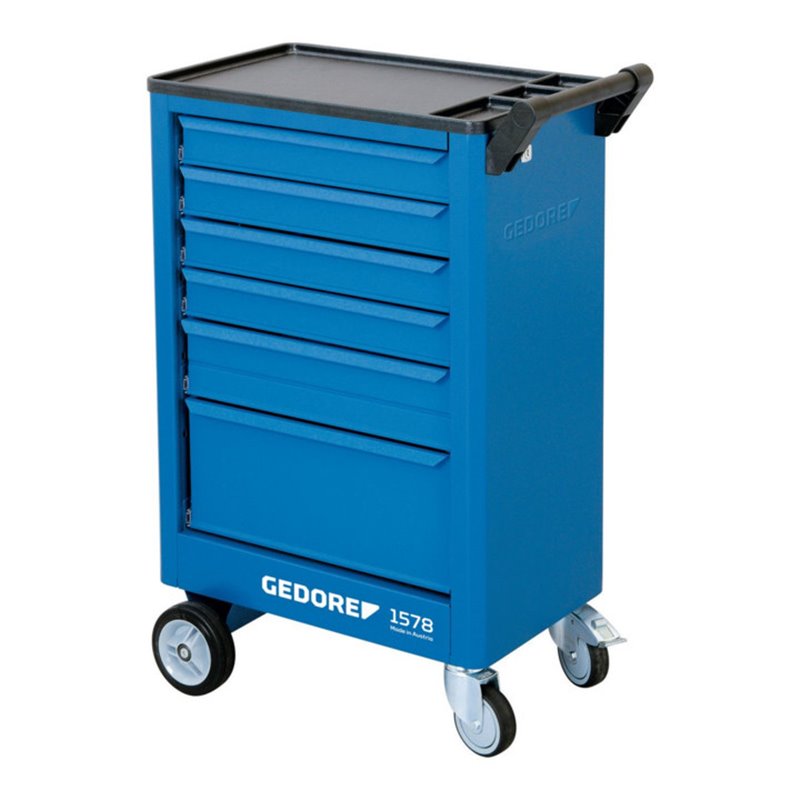 Gedore Werkzeugwagen mit 6 Schubladen (B 480 x T 325 mm)