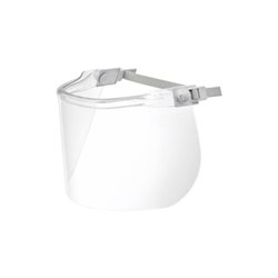 Elektrikerschutzschirm 4 kA PC,klar 460 x 200 x 1,5mm EN 166,EN 168,EN 169,EN170