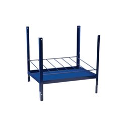 Regalelement LOGS 170 H520xB540xT390mm blau RAL 5022 6-reihig f.Kartuschen LOGS