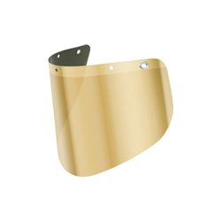 Schutzscheibe klar,goldbedampft PC EN 166 EN 167 EN 168 EN 171 UHLEN