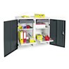 Stumpf Werkzeug- und Materialschrank 3000, RAL 7035/7016, 2 Schubladen, 4 Wannen