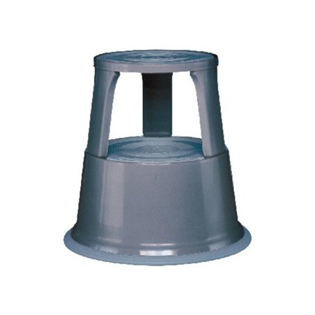 Rollhocker Stahlbl.grau H.mit/o.Belastung 430/440mm D.oben 295mm D.unten 435mm