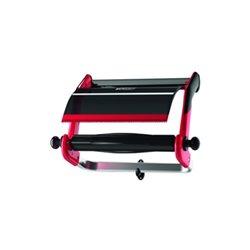 Tork Putztuchwandhalter Ku./Metall rot/schwarz B.646xH.463xT.274mm f. Rollen-B.430mm