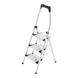 Hailo Aluminium-Klapptritt 3 Stufen 150 kg