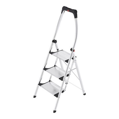 Hailo Aluminium-Klapptritt 3 Stufen 150 kg