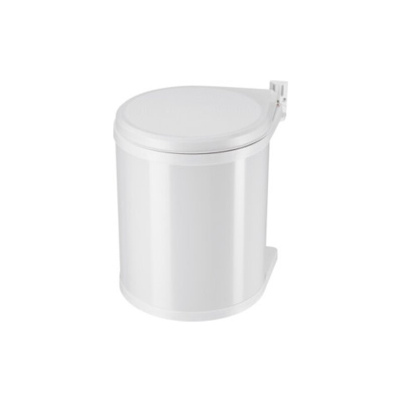 Hailo Compact-Box M, Einbau-Mülleimer, 15 ltr, Weiß