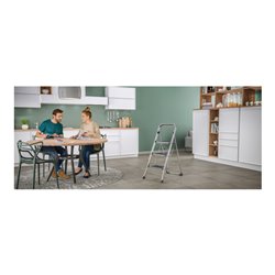 Hailo K70 Standardline Aluminium-Trittleiter 3 Stufen