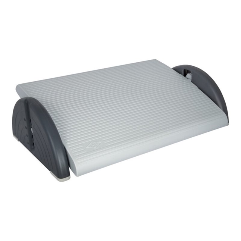 Fußstütze lichtgrau B520xT350xH140mm Höhenverstellung 4-fach 30-165mm WEDO