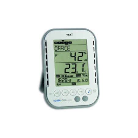 Thermo-Hygrometer Messber.0 b.50GradC/Luft 1-99% H137xB98xT26mm Ku.