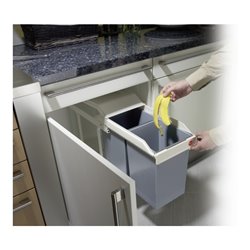 Hailo Multi-Box duo L, Einbau-Mülleimer, 2x14 ltr