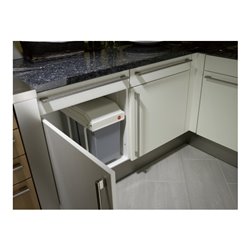 Hailo Multi-Box duo L, Einbau-Mülleimer, 2x14 ltr