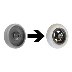 VARIOfit Mehrpreis Lufträder/Satz Ø 150 mm grau