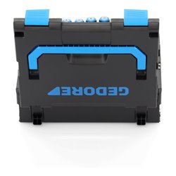 Gedore Werkzeugkoffer L-BOXX 136, Set 23-teilig, gefüllt, Werkzeug für Auszubildende, im Kunststoffkoffer, 1100-BASIC