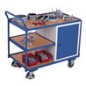 VARIOfit Werkstattwagen mit 3 Ladeflächen und 1 Schrank