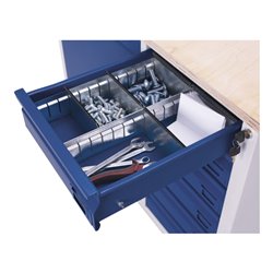 VARIOfit Werkstattwagen mit 6 Schubladen und Rand