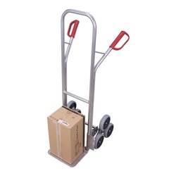 VARIOfit Aluminium Treppenkarre mit 2 dreiarmigen Radsternen Schaufel 320 x 245 mm