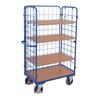 VARIOfit Etagenwagen hoch 850 x 500 mm 4 Böden 3 Wände