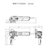 Metabo Winkelschleifer WEBA 17-125 Quick Karton