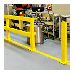 Moravia RammGeländer Poller Bp fb gelb