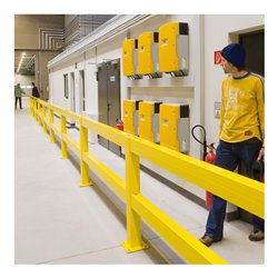 Moravia RammGeländer Eckpfosten Bp 500 kb gelb