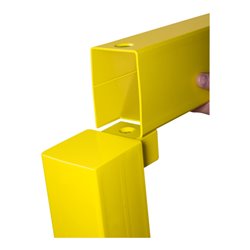 Moravia RammGeländer Endpfosten Bp 500 fb gelb