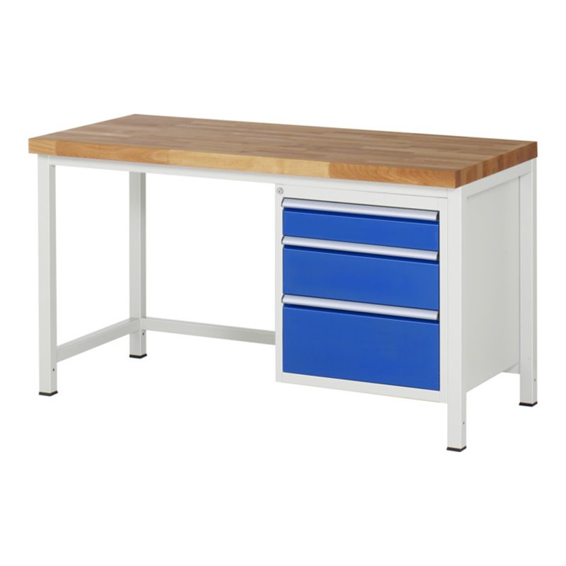 Rau Werkbank Modell 8159, B 1500 x T 700 x H 840mm