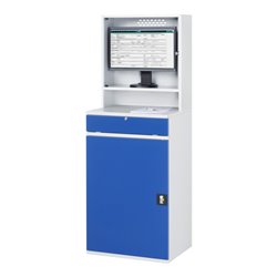 Rau Computer-Schrank - Modell 65 BxTxH 650x520x1770mm