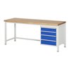 Rau Werkbank Modell 8162, B 2000 x T 700 x H 840mm